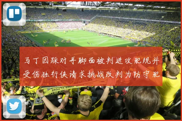 马丁因踩对手脚面被判进攻犯规并受伤独行侠请求挑战改判为防守犯规